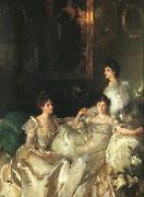 John Singer Sargent The Wyndham Sisters oil painting on canvas